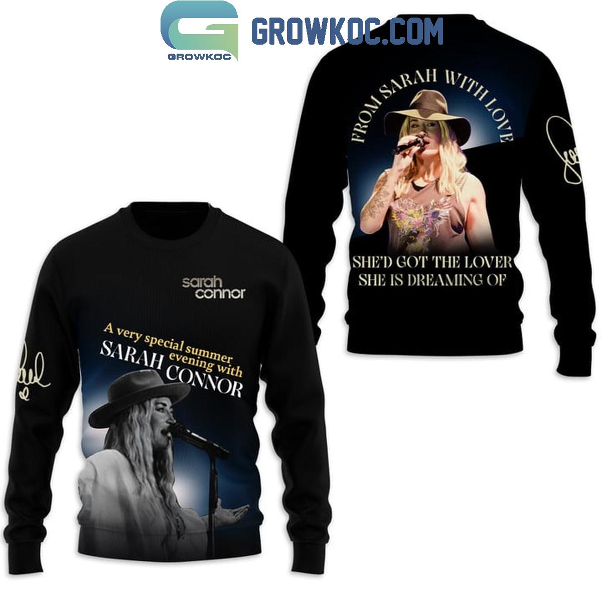 Sarah Connor From Sarah With Love Very Special Summer Hoodie T-Shirt - Image 3